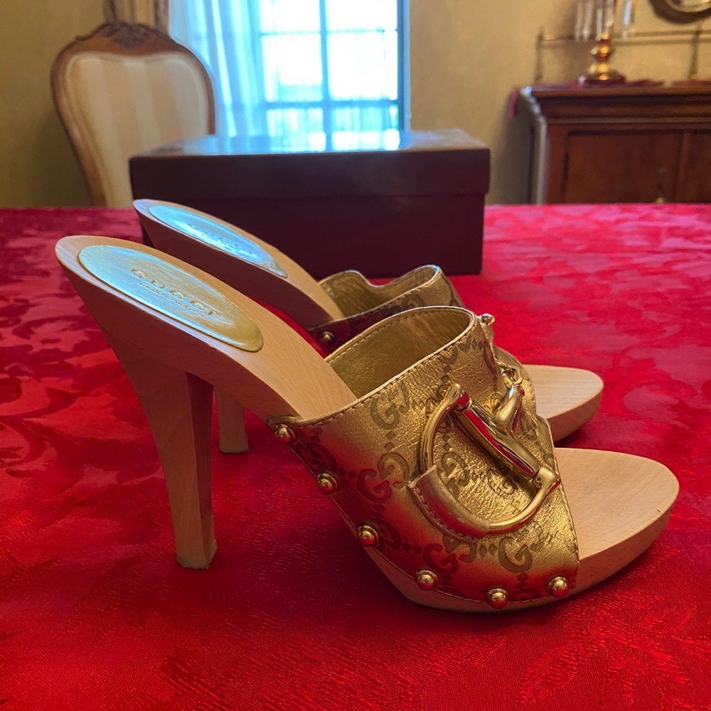 Authentic Gucci Guccissima Sandals